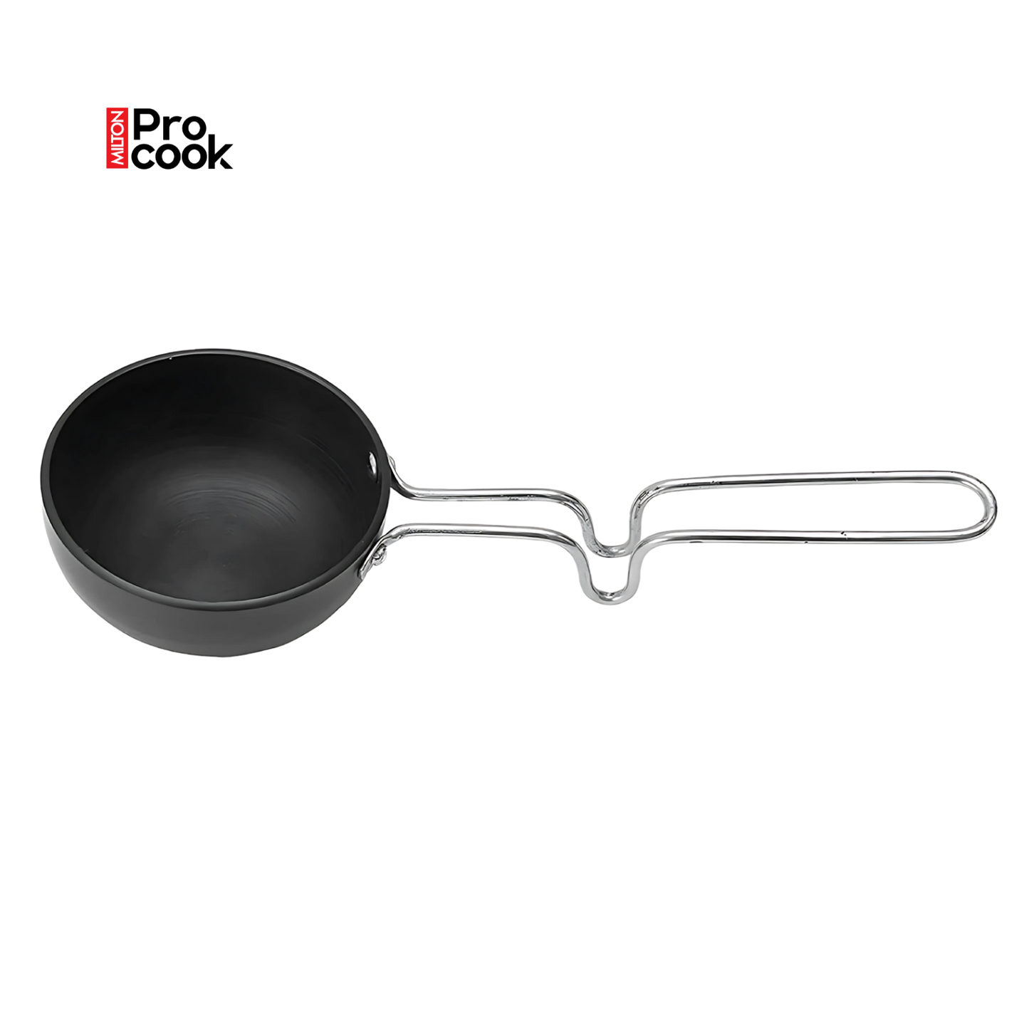 Milton Pro Cook Triply Stainless Steel/Hard Anodized Tadka Pan