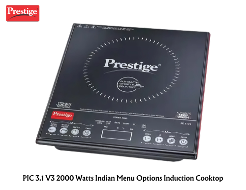 PRESTIGE PIC 3.1 V3 2000 Watts Indian Menu Options Induction Cooktop