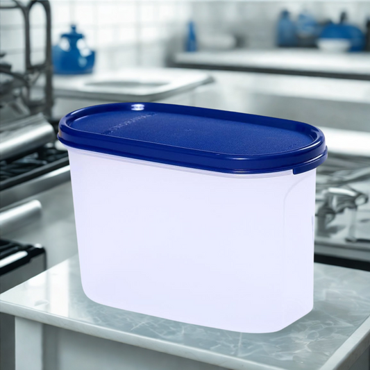 SIGNORAWARE Modular Oval BPA Free Plastic Multipurpose Container | Airtight | Leak proof | Stackable | Kitchen & Pantry Storage