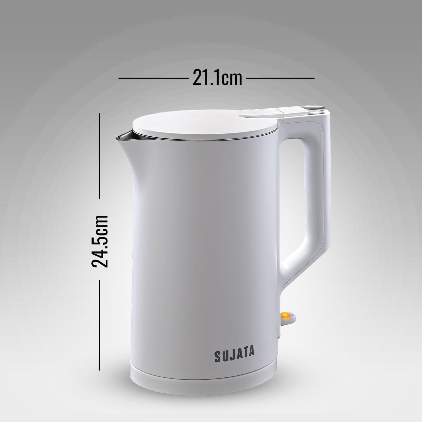 SUJATA EK01 The Safest Electric Kettle | 1.5 Ltr | 1500 Watt