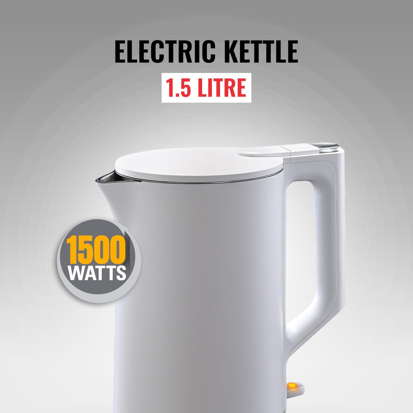 SUJATA EK01 The Safest Electric Kettle | 1.5 Ltr | 1500 Watt