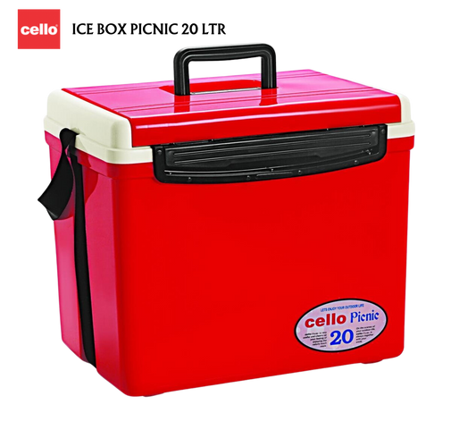CELLO Ice Box PICNIC 20 | For Travel | Picnic | Home | 20 Ltr