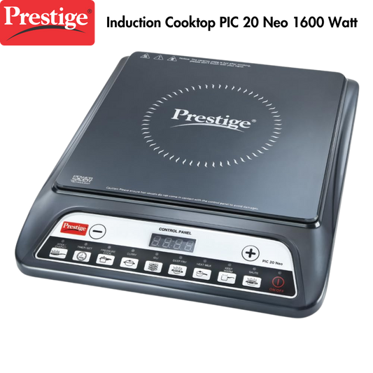 Prestige PIC 20 NEO Induction Cooktop 1600 Watt - Premium Induction Cooktop from prestige - Just Rs. 2150! Shop now at Surana Sons