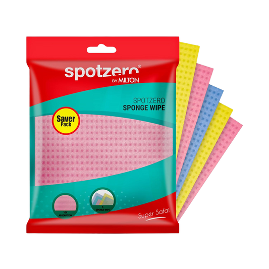 Spotzero By Milton Sponge Wipe, Pack of 5